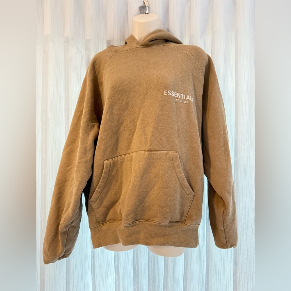 Essentials Tan Hoodie